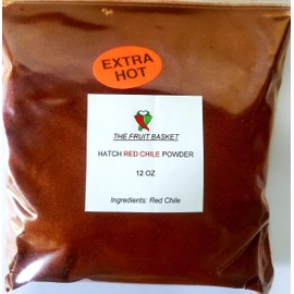 New Mexico Hatch Red Chile Powder (Extra Hot), 12 oz