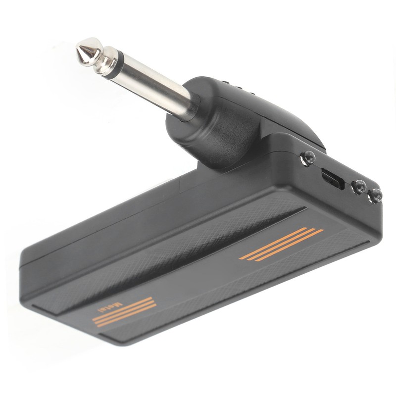 Plug Amp Electric Guitar Headphone Amplifier Chargeable Portable Distortion Effect