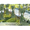 REWOMC 50 PCS Cheesecloth Chair Sashes, 15.7x70 Inch, Sage Green