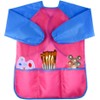 Voarge Nylon Waterproof Painting Apron with Sleeves for Kids 7-12