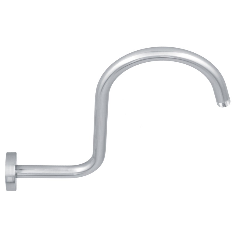Shower Arm S Shape Gooseneck Stainless Steel Shower Head Extension
