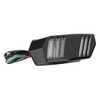 Qiilu LED Integrated Tail Light Motorcycle LED Brake Turn Tail