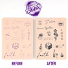 Pre-Printed Tattoo Practice Skins - 5 Pack | Pre Printed