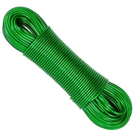 Hampine EXTRA STURDY HEAVY DUTY 20m Washing Rope Line Steel Core Laundry Clothes Lines Thick Strong Plastic PVC Cover Garden Outdoor