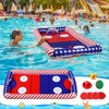 ShinyRelief Inflatable Pool Hockey Game Set for Kids, Floating Pool
