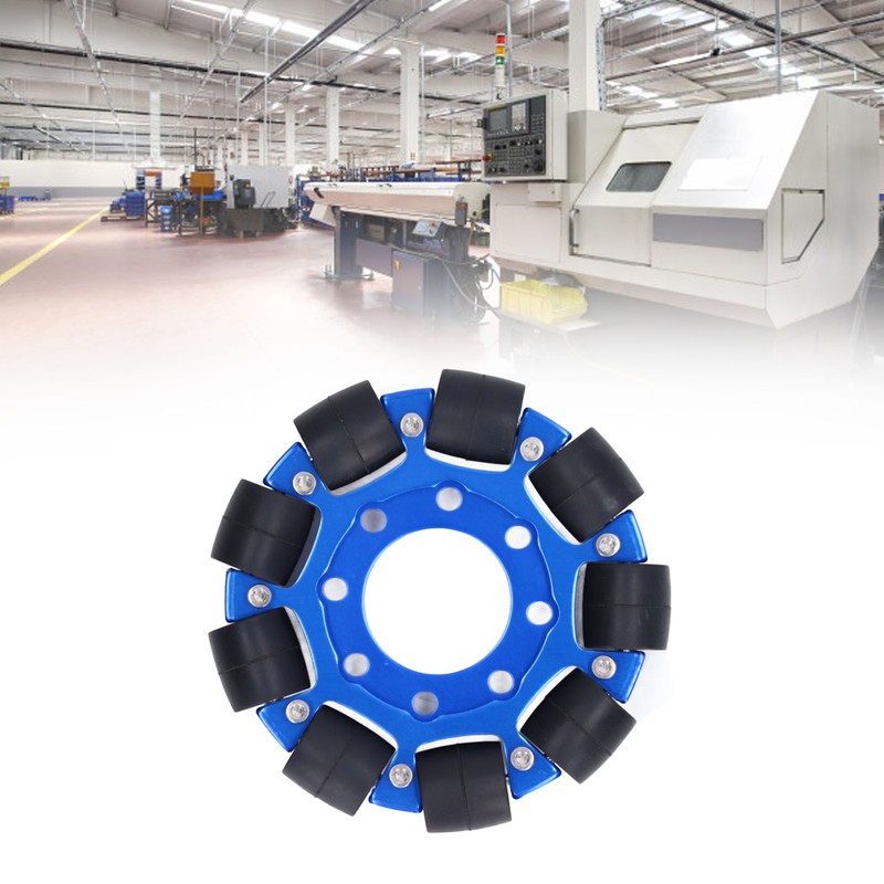 Omni Wheel 4in Omnidirectional Aluminium Alloy Hub Component Part for