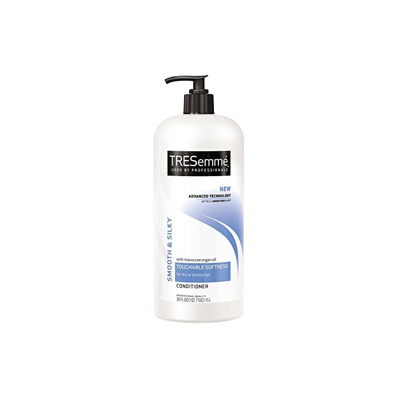 TRESemme Smooth And Silky Conditioner With Pump, 39 Ounce