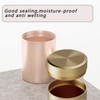 XcnPer 3 Pcs Smell Proof Jar, Aluminium Smell Proof Container,Portable