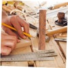 TEHAUX 6 pcs Textured Wooden Panels for DIY Crafts Durable
