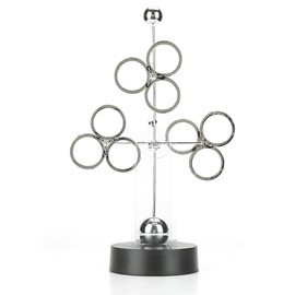Electronic Perpetual Motion Revolving Celestial Model Kinetic Art Craft Desk Decoration