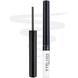 DekRion Liquid Eyeliner, Matte Colored Eyeliners, Sky-Blue Eyeliner, White Black Red Brown Green Purple Waterproof High-pigmented Colorful Eyeliners Eye Makeup (03#Sky-Blue)