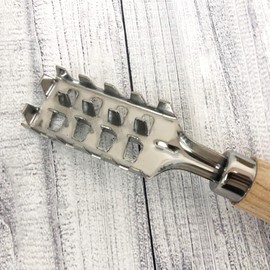 Styleneo Scale Remover, Made in Japan, Wooden Handle ST Total Length 4.9 inches (125 mm)