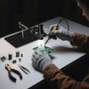 Helping Hands Soldering Magnetic Soldering Clamp with 2.16-inch Jaw Opening,