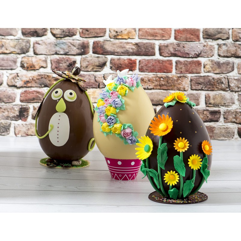 Decora Egg Polycarbonate Mould, 27.5 x 17.5 x 8.5 cm