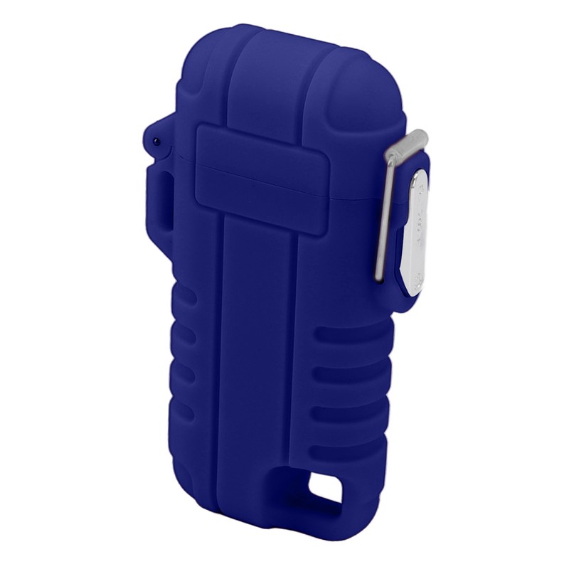 USB Rechargeable Lighter Windproof Dual Arc Lighter Waterproof Flameless Electric