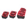 A ABSOPRO Burgundy Nonslip Gas Clutch Brake Pedal Pad Covers