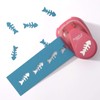 Vaessen Creative Craft Paper Punch Medium, Fish Bone, for DIY