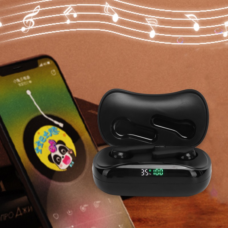 TWS-210 Wireless Bluetooth Headset Touch Control Stereo Gaming Earbuds with