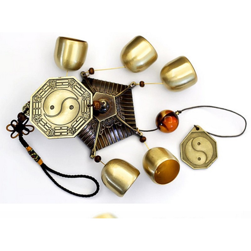 YISHUI Wind Chime, Summer Favor, Amulet, Window, Home Decoration, Good