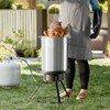 BQMAX Turkey Fryer Stand Kit for Deep Frying Pot, Vertical
