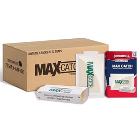 Catchmaster Max Catch Mouse & Insect Glue Traps, Case of 6 Packs of 72 Classic Glue Boards (432 Total), Bulk Mouse Traps Indoor for Home, Pest Control for Industrial & Office Use