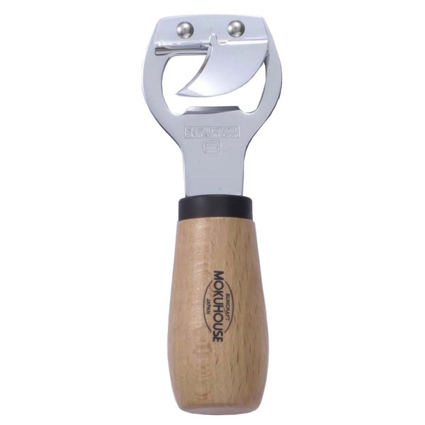 Suncraft BM-215 Bottle Opener, Can Opener, Made in Japan, Natural
