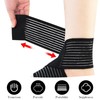 Abitzon Pack of 1 Adjustable Ankle Bandage, Ankle Brace, Flexible