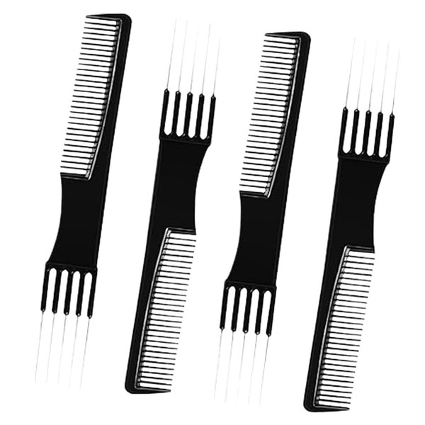 UYVPAER Pack of 4 Toupe Combs for Women, Toupee Comb