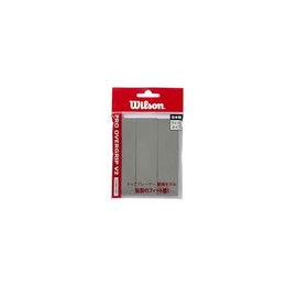 Wilson WR8449803001 Tennis Badminton Grip Tape Pro Overgrip V2.0, 3 Pack, Gray