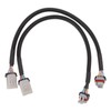 2 Pcs 22in Ignition Coil Extension Harness Relocation Cable for