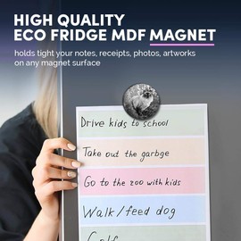 1 x Round MDF Magnet - Balinese Cat in Tree Eyes 36729