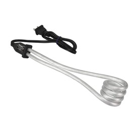SANELEC, Calentador de Agua #5, Cable de 75 cm, 1000 W de Potencia, 30 litros, Modelo 1556