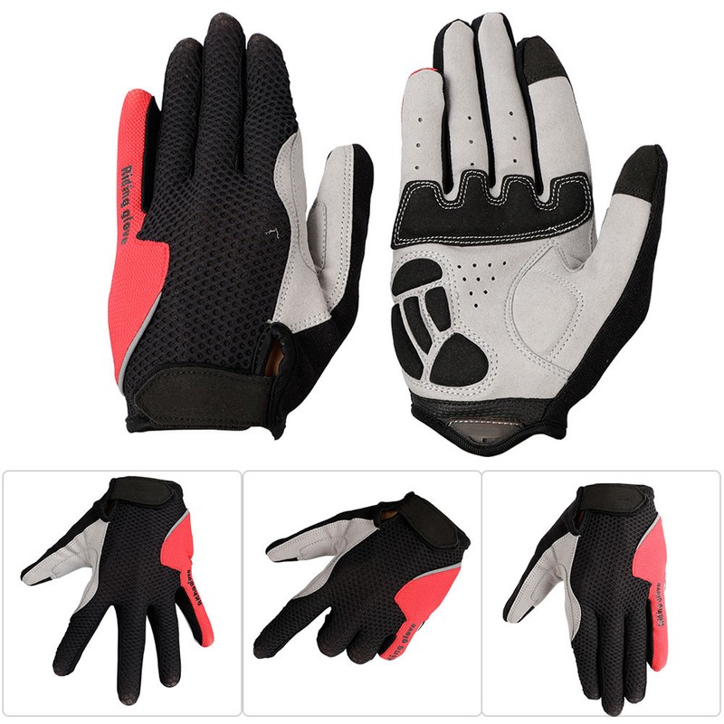 Unisex Bicycle Riding Gloves Winter Full Fingers Wear resistant Windproof