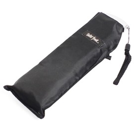 Water Front Ultra Thin Folding Umbrella Poke Flat 50, Black, 50 centimeters