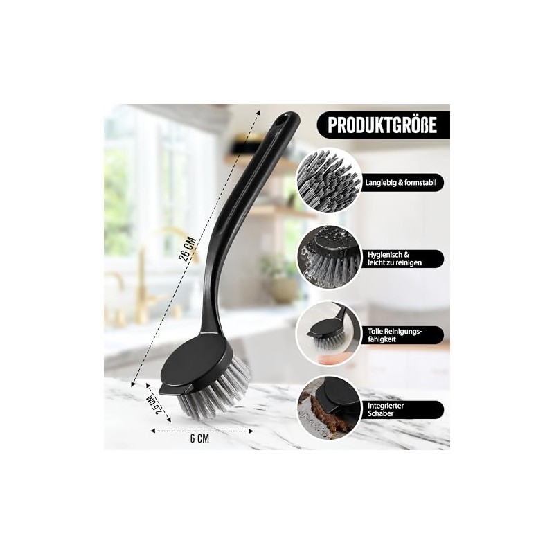 Washing Up Brush, Kitchen Brush, Cleaning Brush, Dish Brush, Washing