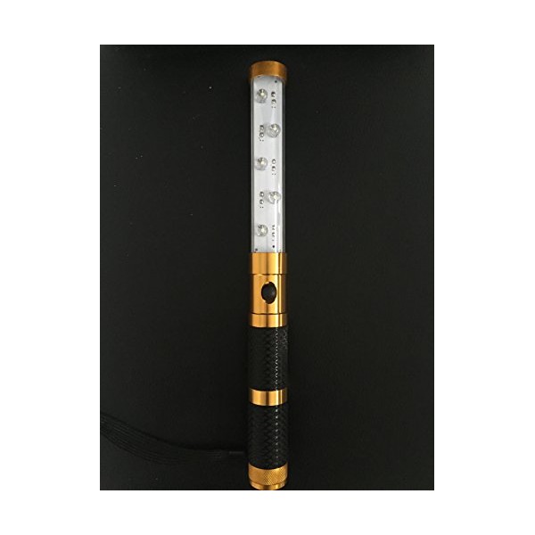 GOLD LED STROBE BATON for VIP Champagne Bottle Service Handheld