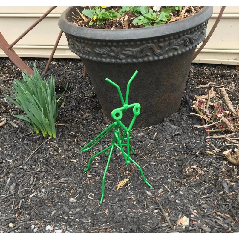 Mantis Praying Mantis Garden Decoration - Wrought Iron - amish