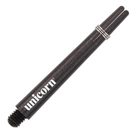 UNICORN Dart Shafts | Gripper 3 | Durable Nylon | Medium 44.2mm | Black | 3 Stems
