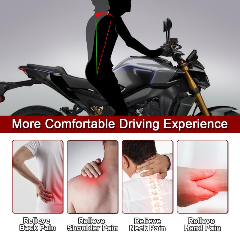 Xitomer Handlebar Risers Compatible with MT-09 2024-2025 CNC Handle Bar