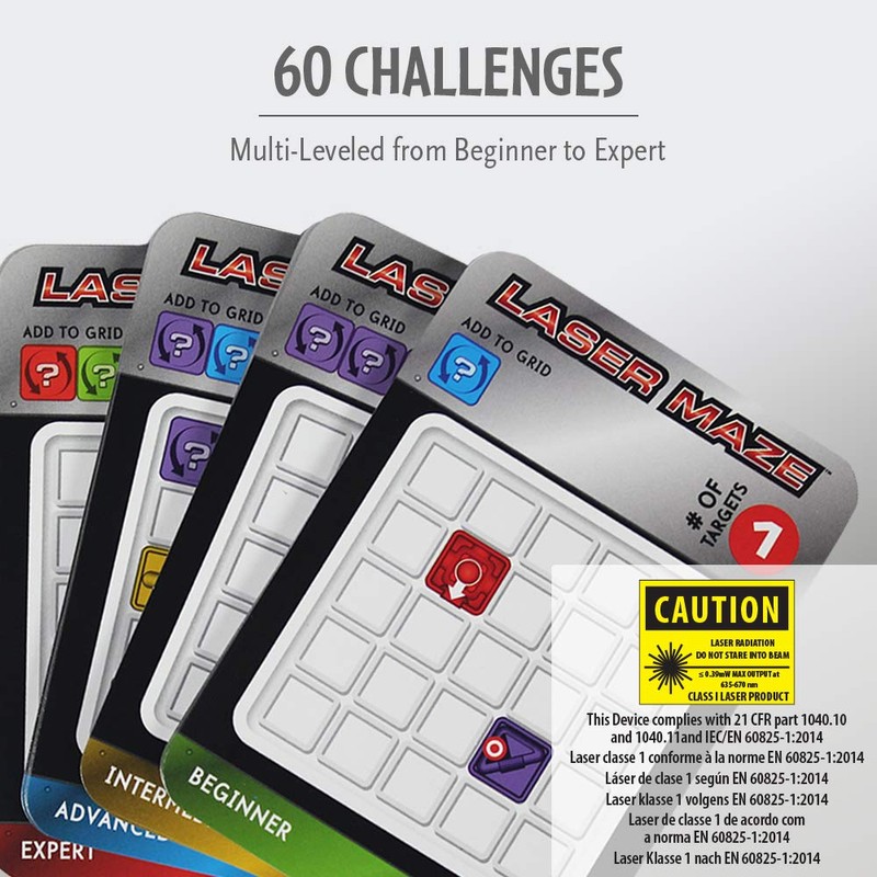 Thinkfun Laser Maze Logic, Logic Challenge & Brain Game -
