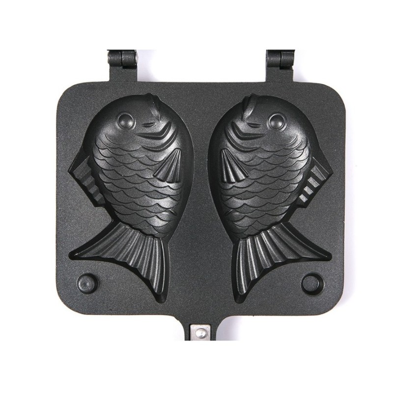 Household camping Hwasa Bungeoppang pan 2-piece Bungeoppang mold Bungeoppang machine