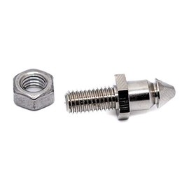 Lift The dot M5 x 10mm Threaded Stud and nut Genuine DOT Brand - Pack of 10