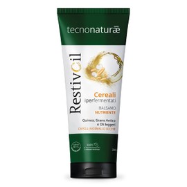 RestivOil Tecnonaturae Nourishing Conditioner Normal Dry Hair Hyperfermented Cereals Light Oils Biodegradable 200ml