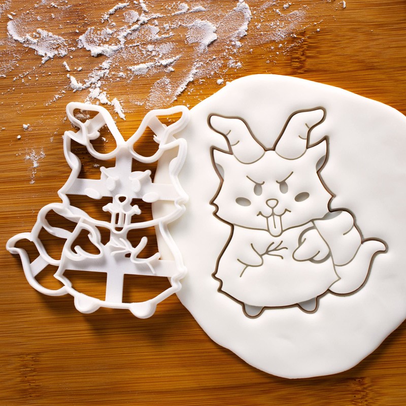Cute Krampus Cookie Cutter, 1 Piece