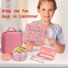 JXXM Bento Lunch Box for Kids With 8oz Soup Thermo,Leak-proof