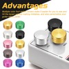 sourcing map 12 Pcs Footswitch Toppers Guitar Pedal Button Caps