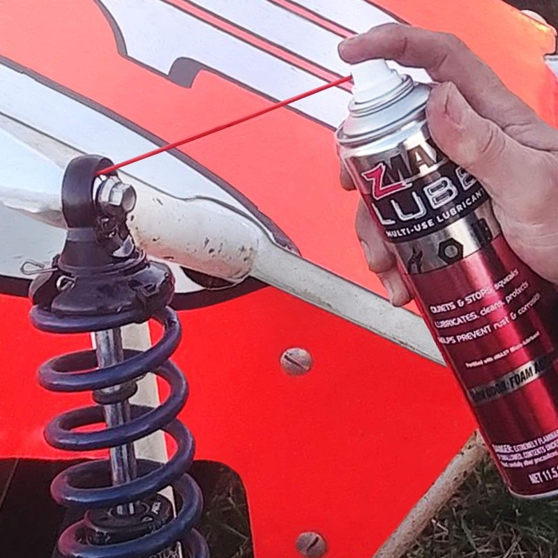 zMAX 58-112 Multi-Use Lube 2-Pack-Easy to Use Aerosol Spray Prevents