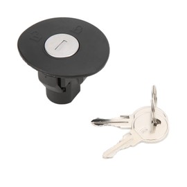 Aramox Tapón de Tanque de Gasolina con Bloqueo con 2 Teclas de Repuesto para Tapa de Llenado de para Edge 2011-2014, OE: 8U5Z-9C268-B 8U5A-9C268-AC