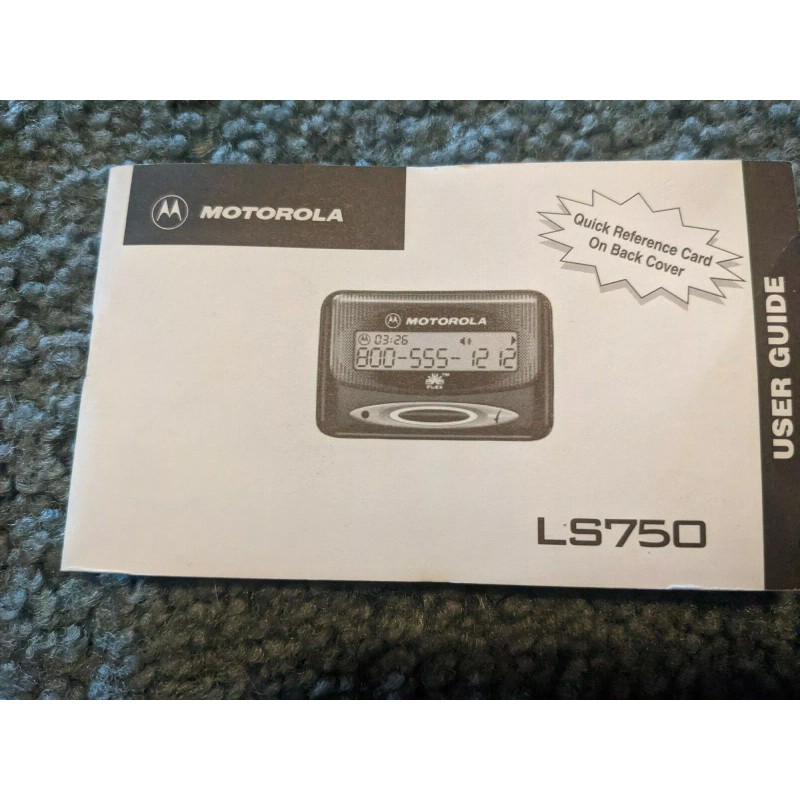 Motorola "New" Motorola  LS750 Numeric Pagers