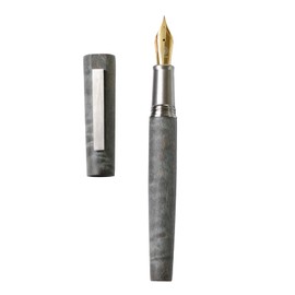 WANCHER Olympus Titan Nocturngrey Fountain Pen [Wancher Fountain Pen] (M, Medium Point (Gold Plated))